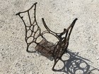 Treadle Sewing Machine  Cast Iron Base  Industrial Age  Singer Steampunk Pl 