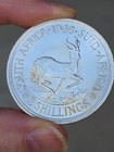 1948  South  Africa 5 Shillings Crown  Unc Bu Gem