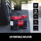 Portable Air Compressor 12v 150psi Digital Gauge Led Light Craftsman Tire Auto