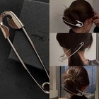 Metal Hair Pins  Funny Pin Shape Design Hair Stick Pin  French Style Hair 