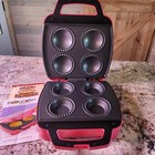 Babycakes Pie Maker Model  pm-54s Non-stick Coated Pink-working W manual