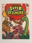 Vintage Super Stickers Activity Books  1982  5 Book Lot   Incomplete  read     