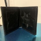 Boston Leather Book Style Badge Wallet  7 Point Star Cutout Best Deal