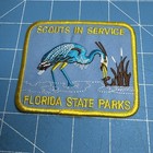 Florida State Parks Junior Ranger Patch Cub Boy Scouts Service Bird Heron