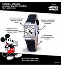 Disney Officially Licensed Mickey Mouse Watch  Stylish   Vintage-inspired Mickey