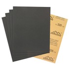 5pc 9 11 Wet Dry Sandpaper Sheets Silicon Carbide 320 Grit Waterproof Automotive