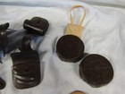Vintage Marx Action Figure Johnny West Cowboy Western Accessory Lot Parts Hats