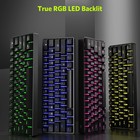 61 Keys Rgb Wireless And Wired Mechanical Gaming Keyboard With Blue Switches 