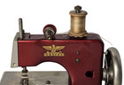 Vintage Casige Metal Toy Hand Crank Sewing Machine