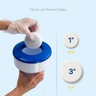 7  Diameter Pool Chlorine Floater With Adjustable Flow Vents For Pools Fits 3 