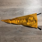Vintage 1968 Super Bowl Ii World Championship Game Afl Vs Nfl Felt Pennant