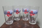 Set Of 4 Red Sox All Star Game 1999 Pepsi Official Soft Drink Pint Beer Glasses 