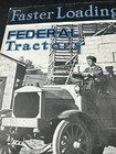 Vintage Federal Tractors Boston Advertising Pamphlet 