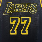 Luka Doncic  77 Black Men s Jersey Embroidered   S-2xl