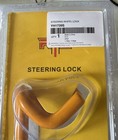 Twin Hooks Steering Wheel Lock Vehicle Anti-theft Device Adjust Lock - Open Box