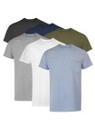 Hanes 6-pack Pocket Tee Men s T-shirt Soft And Breathable Assorted