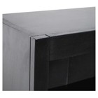 Concepts In Wood Single Wide Bookcase  3 Shelves  Espresso Finish