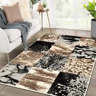 Brentwood Distressed Trellis Stain Resistant Large Indoor Area Rug Or Runner