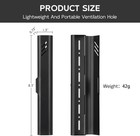 Travel Toothbrush Case  Portable Toothbrush Holder  Durable Aluminum Toothbrush