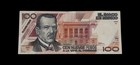          Mexico 1992 100 Nuevos Pesos P-98 Banco De Mexico Serie N Calles Deer Note