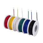 Electronic Wire  22 Awg Solid Core Hookup Wires-6 Colors  30ft 9m Each  Tinned C