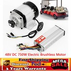 48v Dc Brushless Electric Motor Kit For Scooter E-bike Go Kart Atv W controller