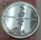 1 Oz 999 Silver Round Redwood Empire Coin Club Commemorative Oakland Bay Bridge 