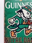 Guinness Beer Notre Dame University Sign -  Fighting Irish Stout - Nd