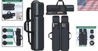 Water-resistant Pool Cue Carrying Case - 4 Butts   5 Shafts For Professionals
