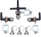 Spray Boom Repair Kit With 8001 Vs Tips  3 8  Nozzle Body Elbows   Cross  Tip Sc