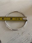 Vintage Mexico Sterling Silver Handmade Bracelet Tube 925 Bangle