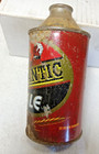 Atlantic Ale Cone Top Beer Can   Empty