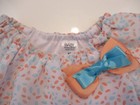 Baby Essentials Outfit 6 Mos Girls One-piece Lined Romper Summer Bow Detail Nwt