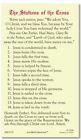 The Stations Of The Cross - Laminated Holy Card
