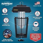 Flowtron Bug Zapper  1 Acre Of Outdoor Coverage With Powerful 40w Bulb   5600v I