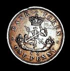 1857 - Bank Of Upper Canada  Bank Token   One Penny -   168   Years Old