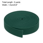 Elastic Bands For Sewing 1 5cm 5 Yard Dark Green Knit Elastic Spool