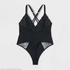 Deep-v Unlined Lace Lingerie Bodysuit-auden1x  see Deal    