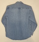 Vintage St  Johns Bay Mens Medium Denim Button Up Shirt Jacket 1990s