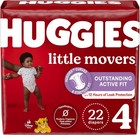 Huggies Size 4 Diapers  22 Count - Leak-free Comfort For Baby Play