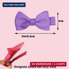 Baby Hair Bows Clips For Girls 2  Fully Lined Hair Clips Grosgrain Ribbon Alliga