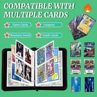 Card Binder For Pokemon Cards Holder Fits 400 Cards W  50 Removable Sleeves Tcg