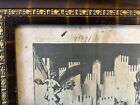Ww1 Italian Military Certificate With Medals  framed 