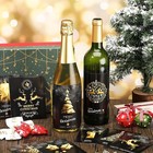 54 Piecs Christmas Wine Bottle Label Stickers Decorations Xmas Wine Bottle Cover