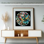 Sanjee Diamond Art Painting Kits Hummingbird For Adults Multicolored 