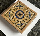 Architectural Salvage Antique Arts   Crafts Geometric Wheatley Style 6  Tile