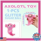 Ztatu Axolotl Stress Ball For Kids - Squishy Sugar Sensory Fidget Toy  Salama