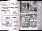 Oct 28 1961 Tufts Vs Williams Official Football Program Tufts Oval
