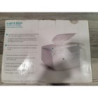 New In Box Munchkin Warm Glow Wipe Warmer With Soft Night Light   Holds 100 Wipe