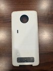 White Jbl Soundboost 2 Moto Mod Speaker Motorola - Untested